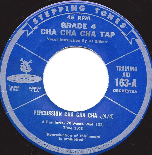 Al Gilbert Grade 4 Cha Cha Cha Tap Vinyl Discogs