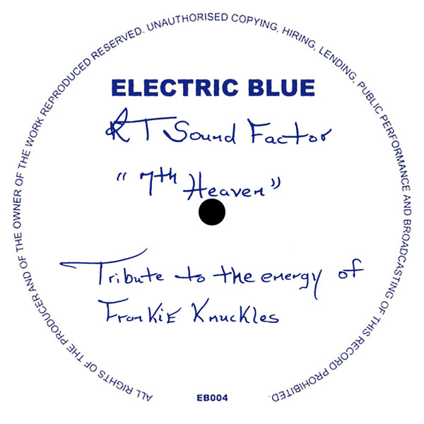 RT Sound Factor - 7th Heaven | Electric Blue (EB004) - 7