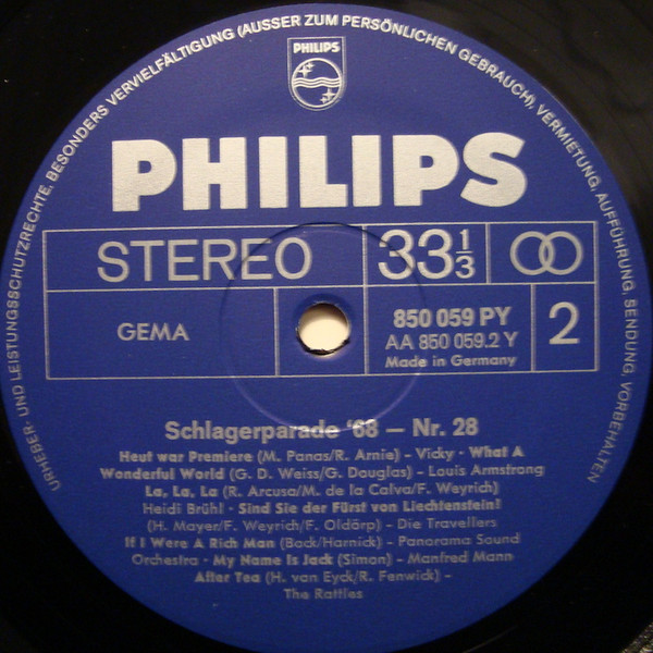 baixar álbum Various - Schlagerparade 68 Nr 28