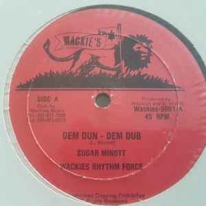 Sugar Minott Tiger Dem Dun Dem Dub Over And Over 1990