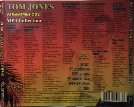 ladda ner album Tom Jones - Mp3 Collection