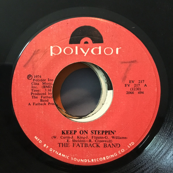 The Fatback Band – Keep On Steppin' (1974, Vinyl) - Discogs