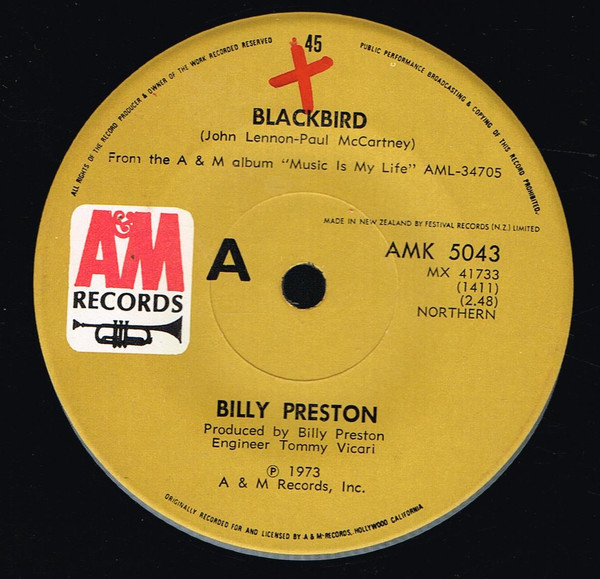 descargar álbum Billy Preston - Blackbird Will It Go Round In Circles