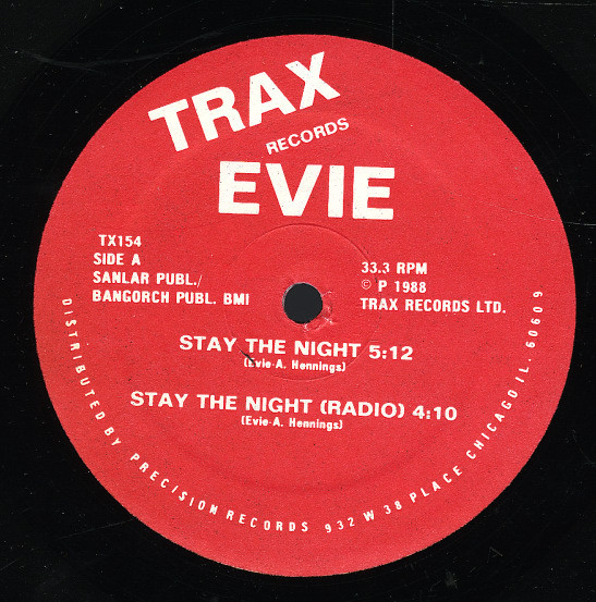 télécharger l'album Evie - Just Stay The Night