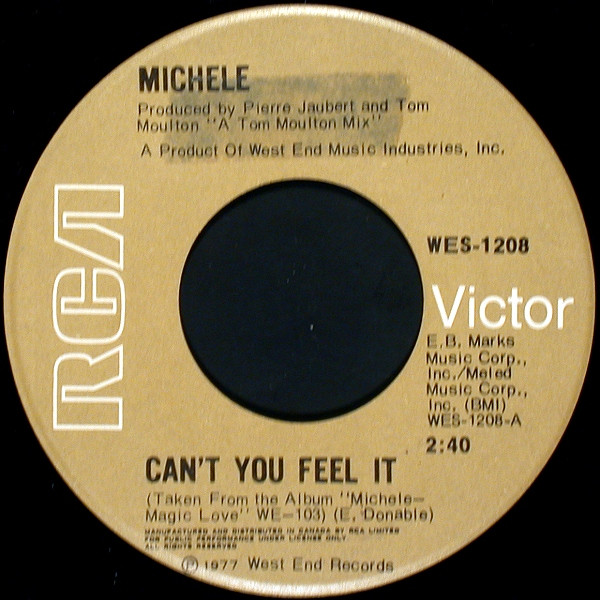 Michele Can t You Feel It 1977 Vinyl Discogs