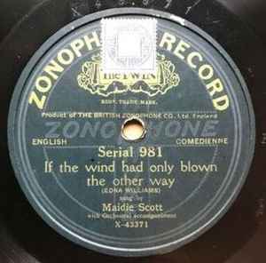 Maidie Scott - If The Wind Had Only Blown The Other Way / Father's Got A Job album cover