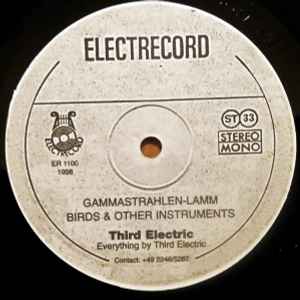Third Electric - Gammastrahlen-Lamm album cover