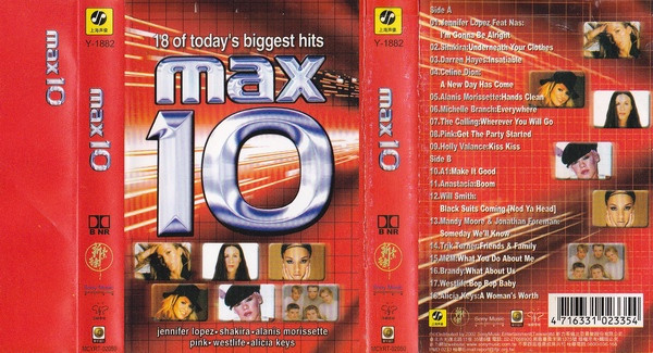 ladda ner album Various - Max 10 18 Of Todays Biggest Hits