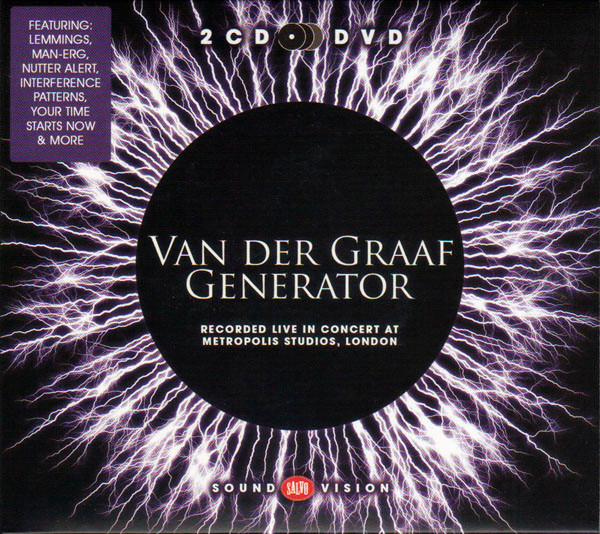 Van Der Graaf Generator – Recorded Live In Concert At Metropolis Studios, London (CD)