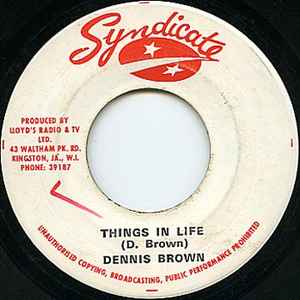 Dennis Brown - Things In Life