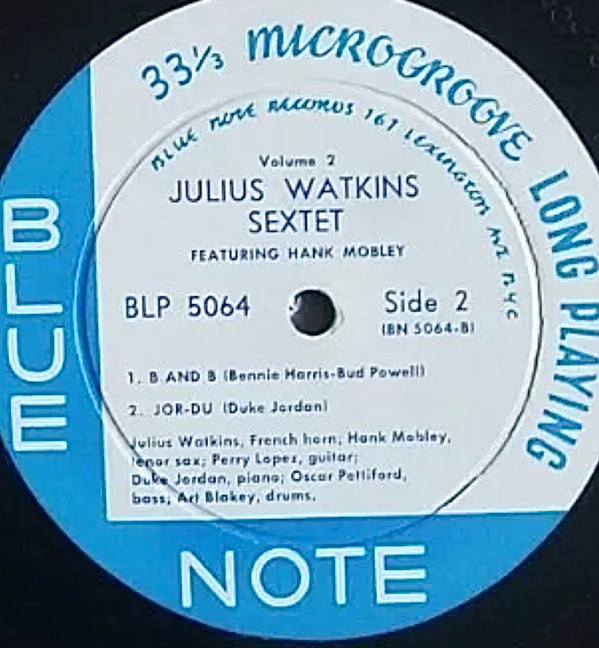 lataa albumi Julius Watkins Sextet - Volume Two