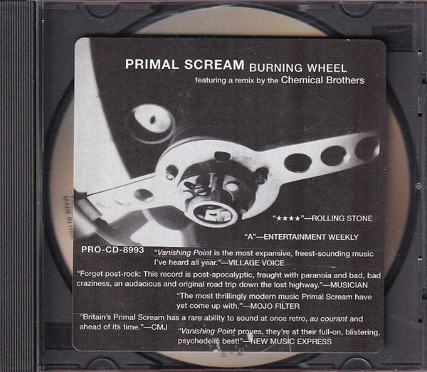 Primal Scream – Burning Wheel (1997, Vinyl) - Discogs