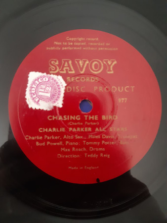 Charlie Parker All Stars / Miles Davis' All Stars – Chasing The