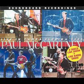 Paul McCartney - Live In Tampa Florida 2002 album cover