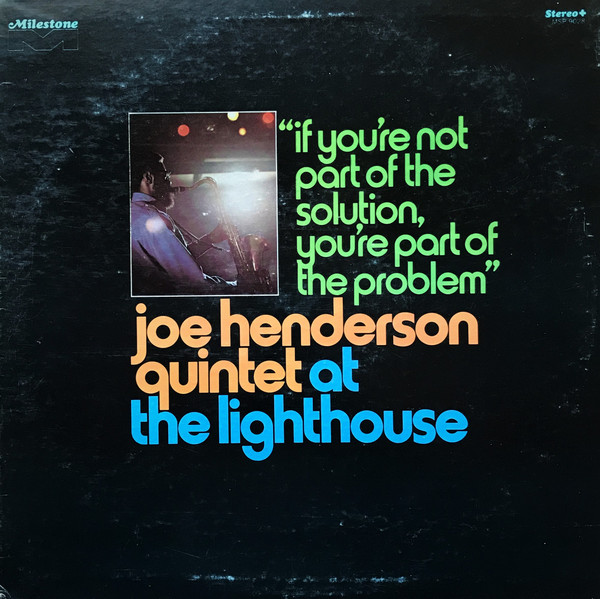 Joe Henderson Quintet – At The Lighthouse 