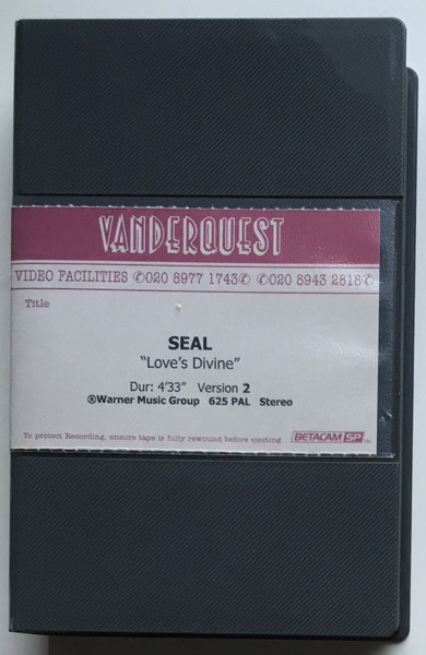 Seal - Love's Divine | Releases | Discogs