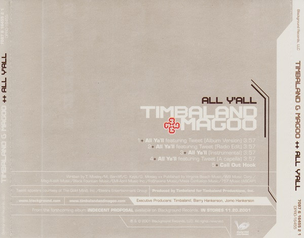 last ned album Timbaland & Magoo - All Yall