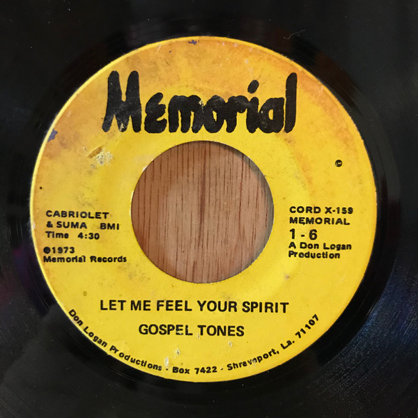 descargar álbum Gospel Tones - Memories Let Me Feel Your Spirit