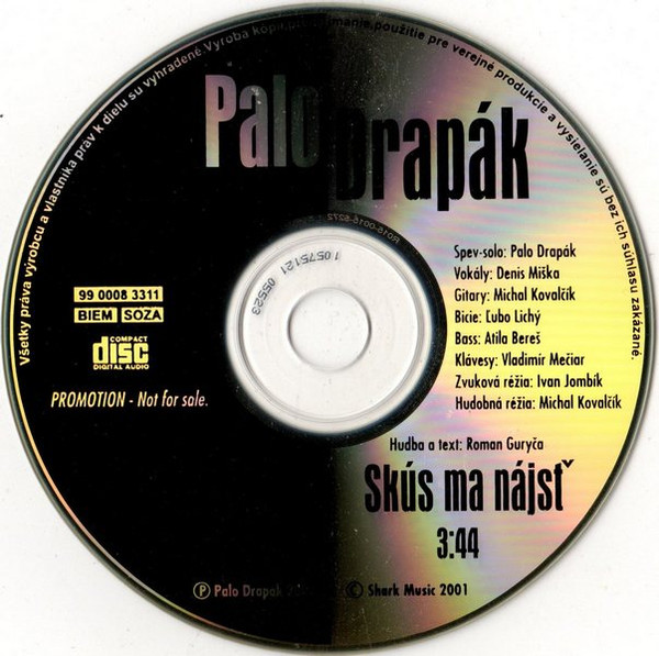 lataa albumi Palo Drapák - Skús Ma Nájsť