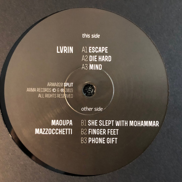 last ned album LVRIN, Maoupa Mazzocchetti - Split EP