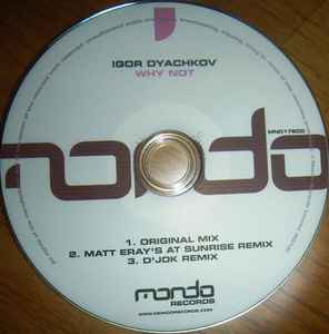 Igor Dyachkov - Why Not album cover