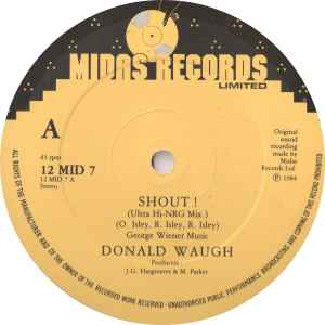 Donald Waugh - Shout album cover