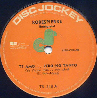 Album herunterladen Robespierre - Te Amo Pero No Tanto