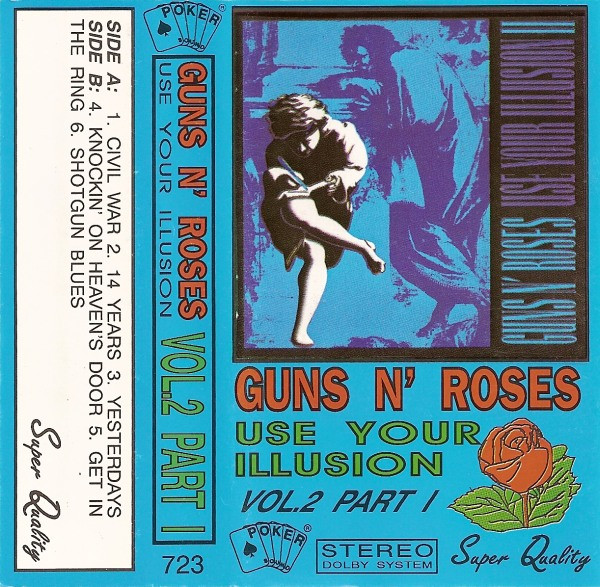 Guns N Roses Use Your Illusion Vol. 2 Part I Cassette Discogs