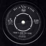 Cover of From A Jack To A King / Welcome To My World , , Vinyl