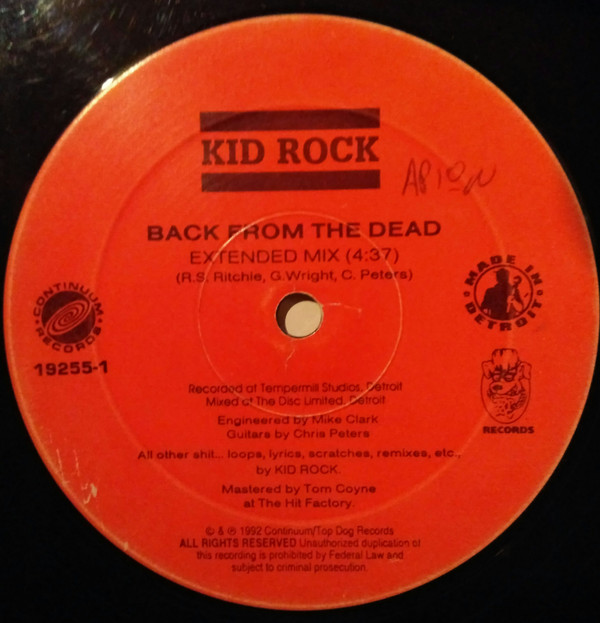 Album herunterladen Kid Rock - Back From The Dead