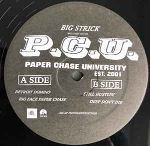 Big Strick - P.C.U. - Paper Chase University album cover