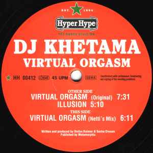 DJ Khetama - Virtual Orgasm album cover