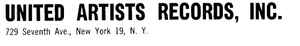 United Artists Records, Inc. on Discogs