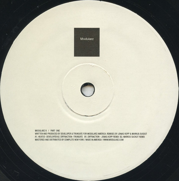 Developer / Truncate – Part One (2012, Vinyl) - Discogs