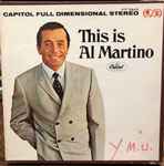 Al Martino – This Is Al Martino (1968, Vinyl) - Discogs