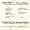 Psygram - New Vision Of Shadows (Demo Cassette Of New Material [1992/93])
