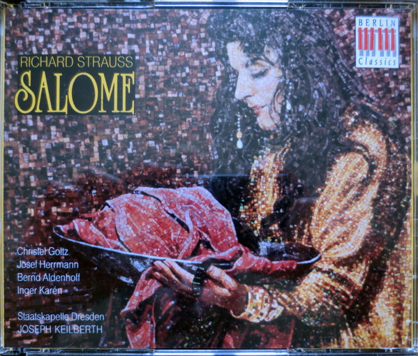 Richard Strauss – Salome (1985, Big side numbers on labels, Vinyl