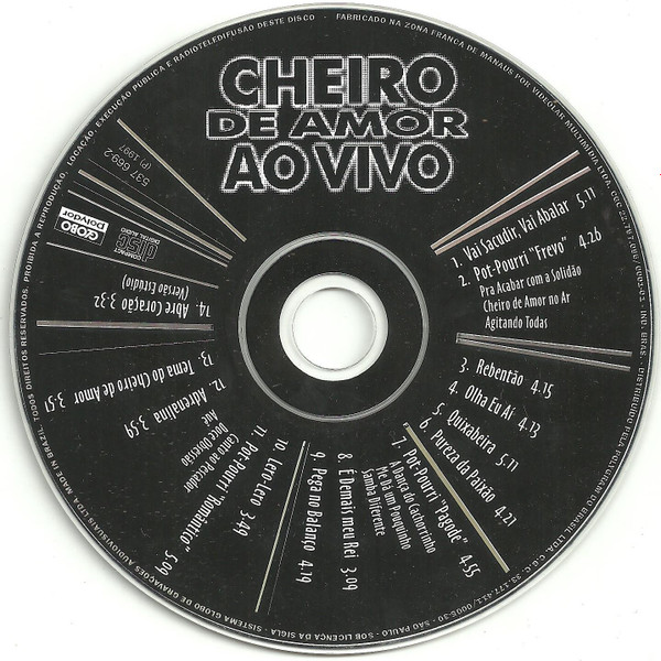 descargar álbum Download Cheiro De Amor - Ao Vivo album
