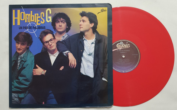 Hombres G – Un Par De Palabras (1986, Vinyl) - Discogs