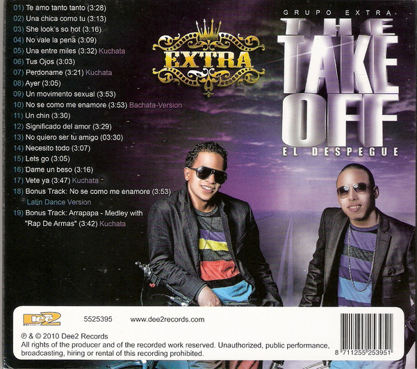 télécharger l'album Grupo Extra - The Take Off El Despegue