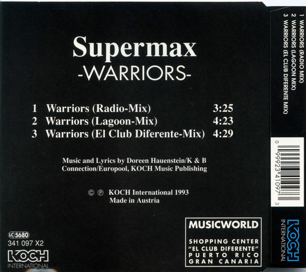 Album herunterladen Supermax - Warriors