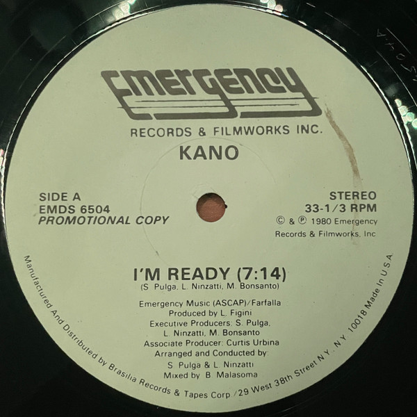 Kano – I'm Ready / Holly Dolly (1980, Vinyl) - Discogs