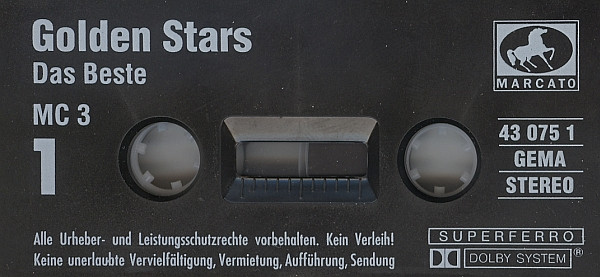 Album herunterladen Various - Golden Stars Das Beste MC 3
