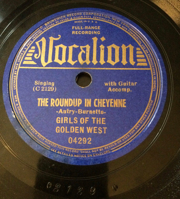 descargar álbum Girls Of The Golden West - Ragtime Cowboy Joe The Roundup In Cheyenne