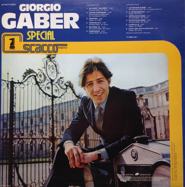 ladda ner album Giorgio Gaber - Special
