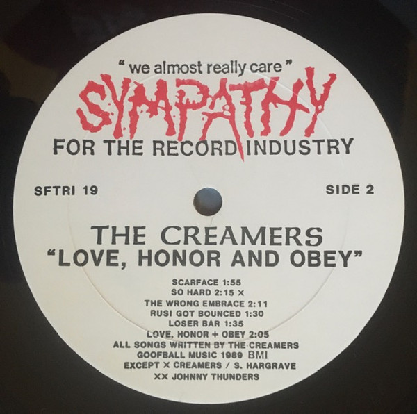 télécharger l'album The Creamers - Love Honor Obey