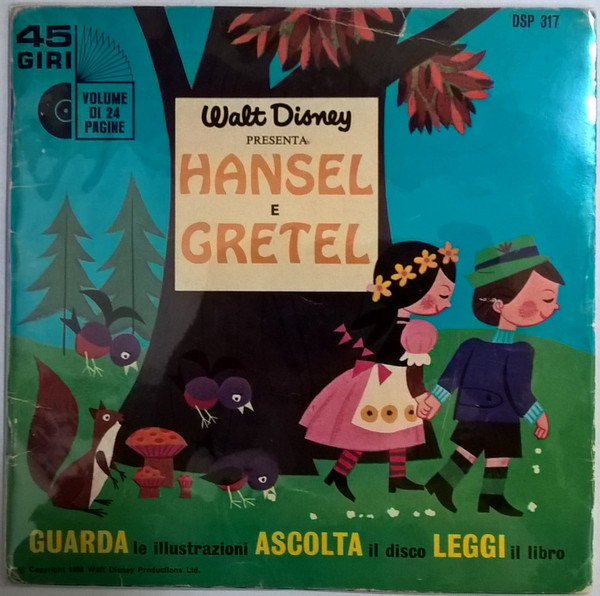 Walt Disney Presents The Story Of Hansel And Gretel (1964, Vinyl) - Discogs