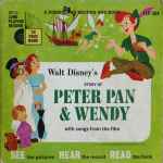 Cover of Walt Disney's Story Of Peter Pan & Wendy, 1971, Vinyl