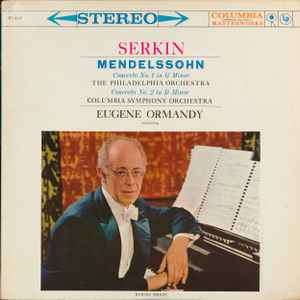 Rudolf Serkin - Concerto No. 1 In G Minor / Concerto No. 2 In D Minor