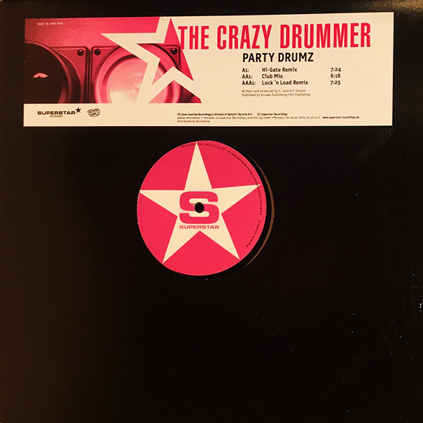 The Crazy Drummer - Party Drumz (2000The Crazy Drummer - Party Drumz (2000  